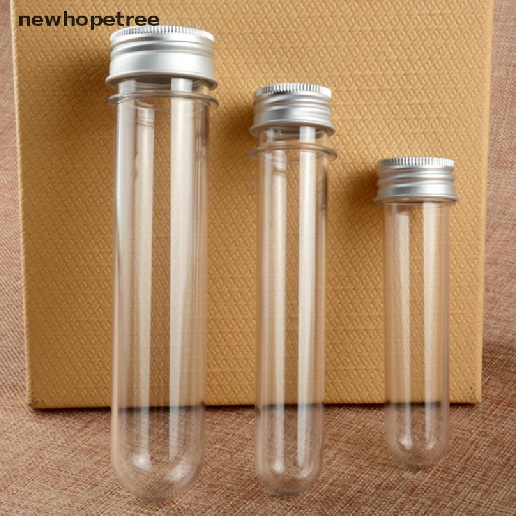 Bộ 10 Lọ Nhựa Trong Suốt 30ml Đựng Kẹo Có Nắp Vặn Tiện Dụng