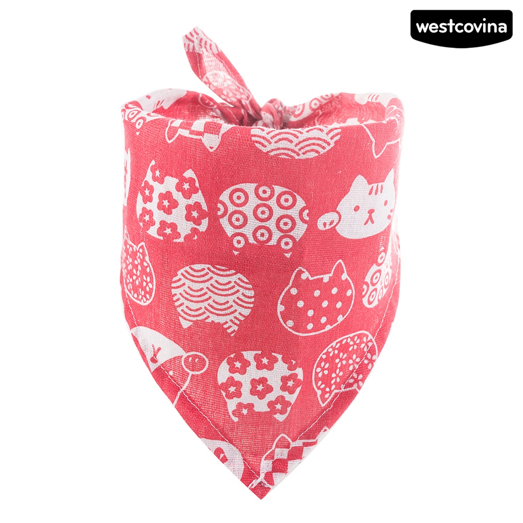 [Hot]☃Khăn Choàng Cổ Giữ Ấm Họa Tiết Hoạt Hình Cho Thú Cưng