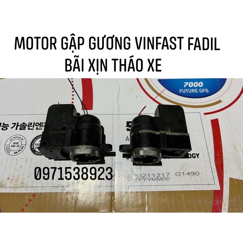 MOTOR GẬP GƯƠNG VINFAST FADIL BÃI XỊN THÁO XE