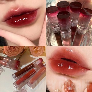 Son Bóng Oulesong Màu Nude Nhạt Mềm Mượt Dưỡng Môi Chống Thấm Nước Hàng Nội Địa Trung