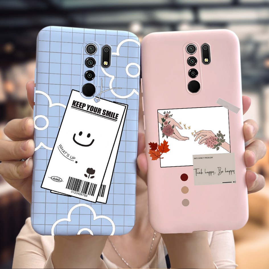 Ốp Điện Thoại Dẻo Họa Tiết Hoạt Hình Chú Bò Sữa Dễ Thương Cho Xiaomi Redmi 9 Xiomi Redmi 9 Redmi9 Prime