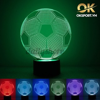 Đèn led quả bóng 3D đèn ngủ, đèn trang trí 16 mầu, điều khiển từ xa hoặc cảm ứng nguồn điện cổng sạc UBS hoặc PIN