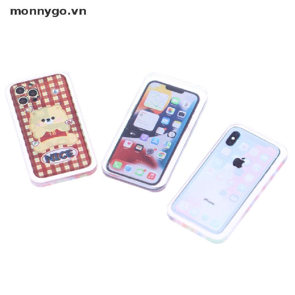 Điện Thoại Di Động Mini Tỉ Lệ 1: 12 Trang Trí Tiểu Cảnh Phòng Khách VN