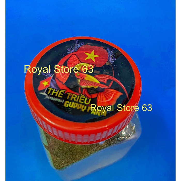 Cám trộn T10 10 thành phần, cám dinh dưỡng cho betta, guppy, cá cảnh