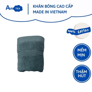 Khăn mặt kích thước 30x50 Avatex 100% Cotton cao cấp