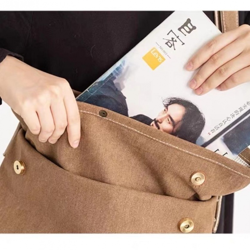 IXACH Túi Đeo Chéo Canvas Phong Cách Nhật Bản 2022 Cho Nam Nữ