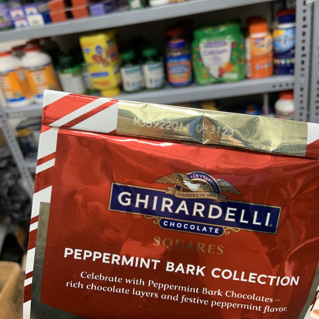 Chocolate Ghirardelli Peppermint Bark Collection - EDS