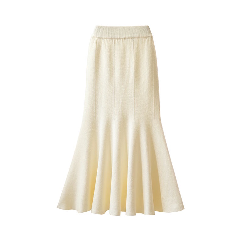 Chân Váy Đuôi Cá Dài Lưng Cao Thời Trang Thu Đông Dành Cho Nữ