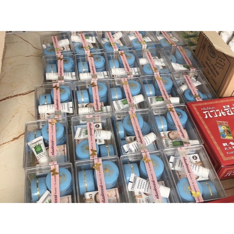 Bộ yanhee xanh thailand (5 món)