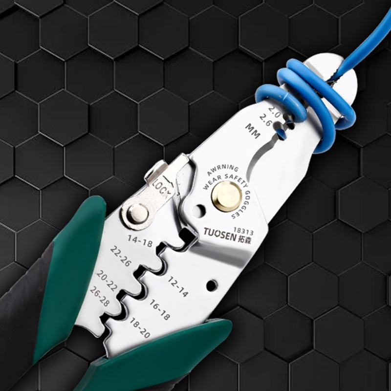 Kìm Tuốt Dây Điện Chuyên Dụng Cho Thợ Điện