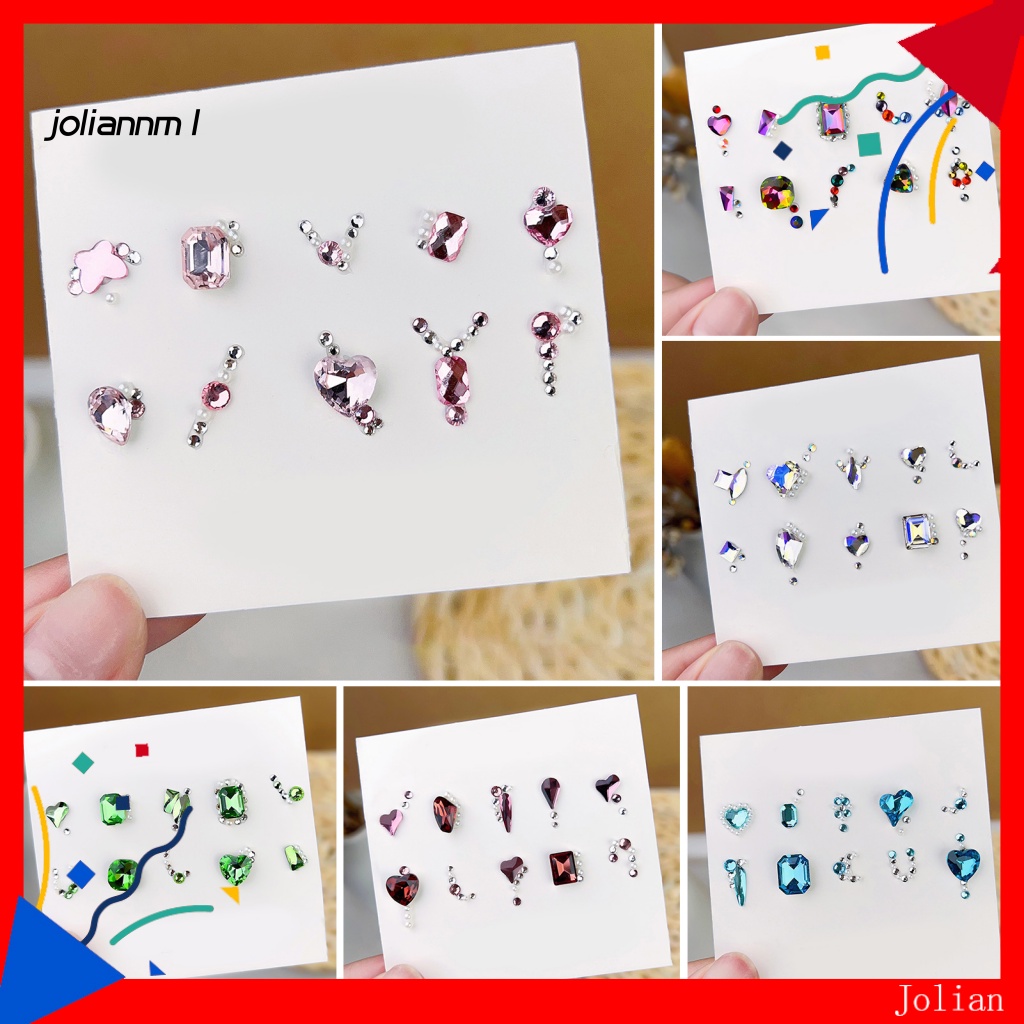 Đá Pha Lê 3D Mini Trang Trí Móng Tay Nghệ Thuật DIY