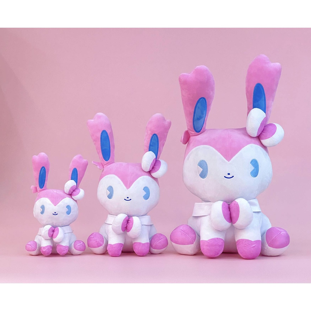 Thú Nhồi Bông Hình Pokemon Larvitar Litten Leafeon Glaceon Sylveon Sylveon 3 Cho Bé
