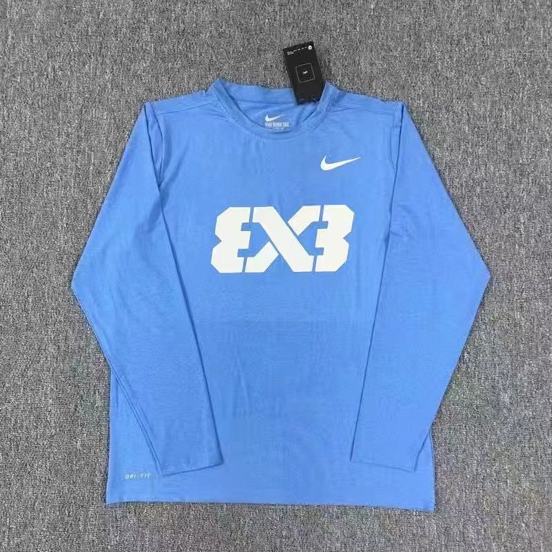 Áo Thun Bóng Rổ Tay Dài 3v3 fiba 3X3 Giữ Ấm Phong Cách Thể Thao