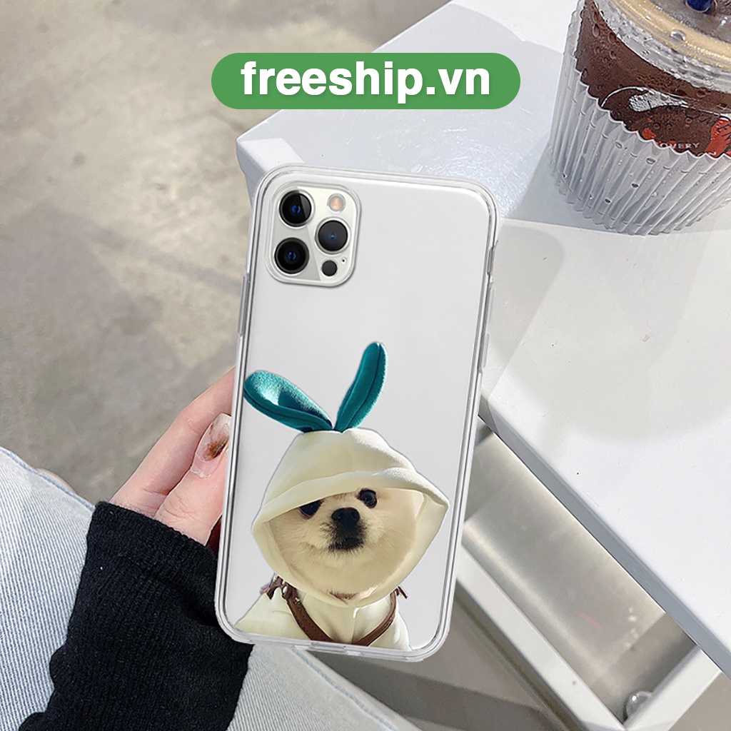 Ốp điện thoại iphone chó xinh bảo vệ cam cho 6/6splus/7/7plus/8/8plus/x/xr/xs/11/12/13/14/pro/max/plus/promax
