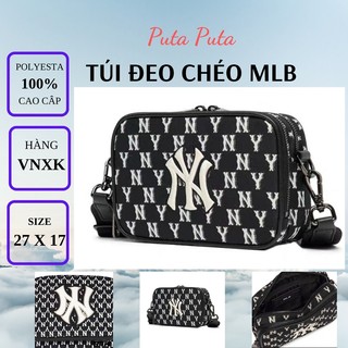Túi đeo chéo mlb mini nam nữ hàng hiệu, thiết kế thời trang, túi ny mlb full tag code