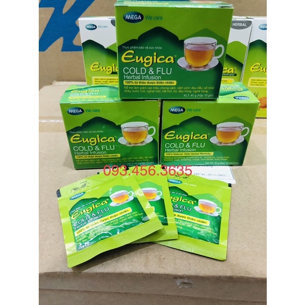 Trà Thảo dược Eugica COLD & FLU