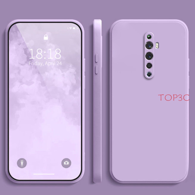Ốp Điện Thoại Màu Trơn Cho Oppo Reno 2 / Reno 2F / 4 / 5 / A94 A93 YT
