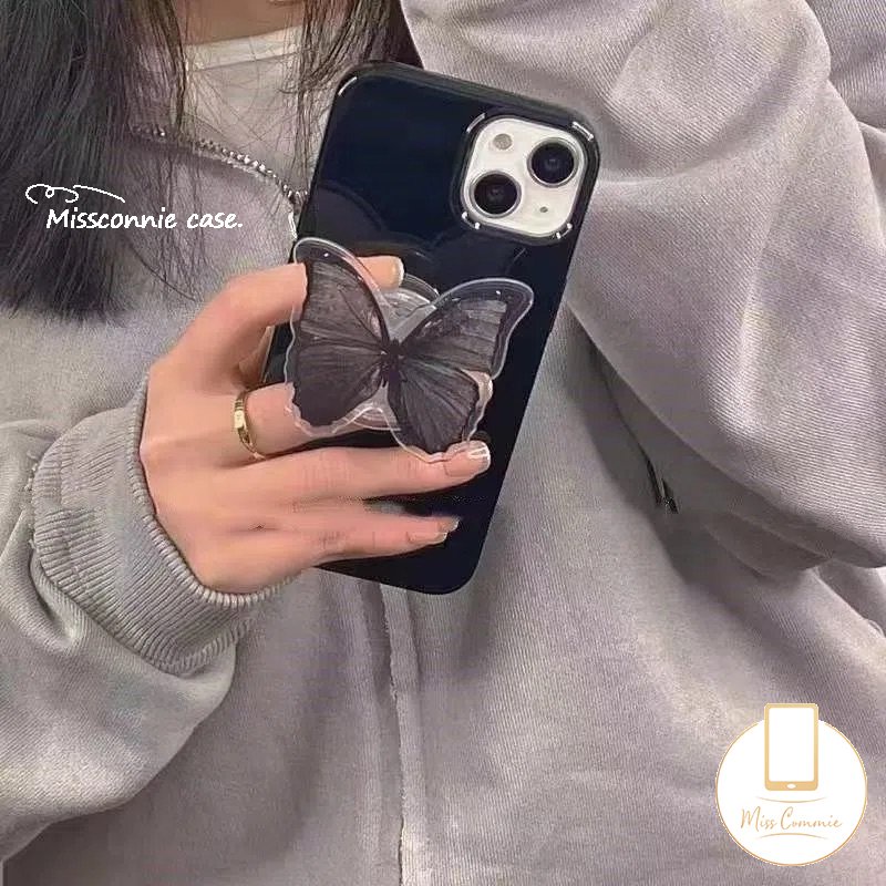 Giá Đỡ Điện Thoại Hình Bướm Có Thể Gập Lại Tiện Dụng Phong Cách Hàn Quốc