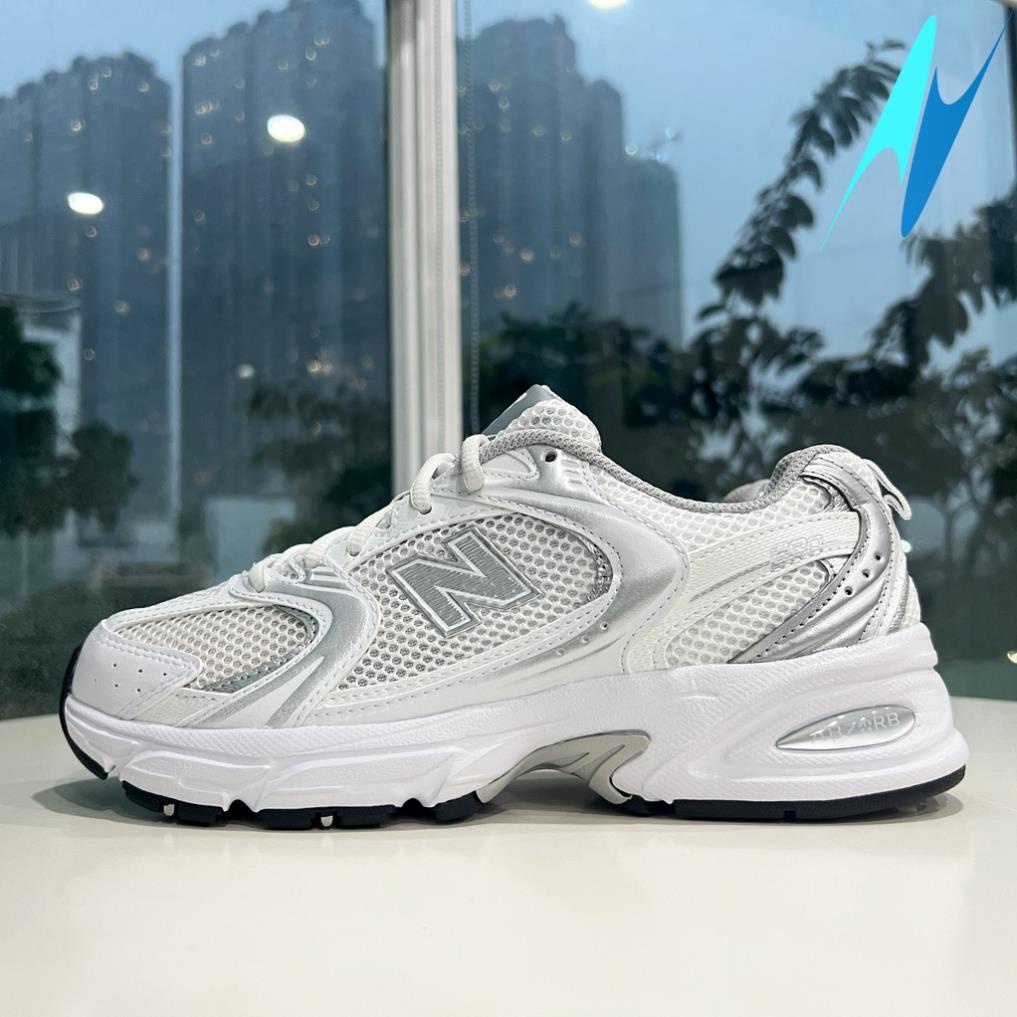Giày Unisex New Balance 530 Munsell White Silver MR530EMA Chính hãng 100% [vnxk]