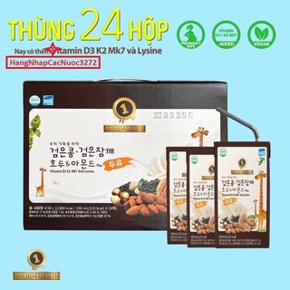Sữa hạt óc chó hạnh nhân hàn quốc golden health it đường tăng chiều cao