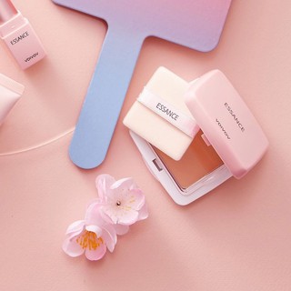 Phấn Phủ Dạng Nén Mịn Mượt Kìm Dầu Essance Vdivov Silky Pact 11g tone da sáng và tự nhiên