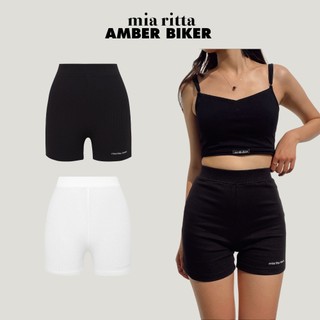 Quần đùi Amber Biker Short Mia Ritta Q394 quần biker thun tăm co dãn basic