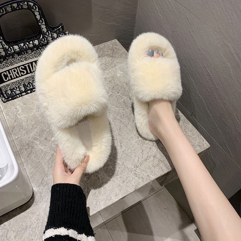Dép cotton RENBEN đi trong nhà màu sắc xinh xắn cho nữ