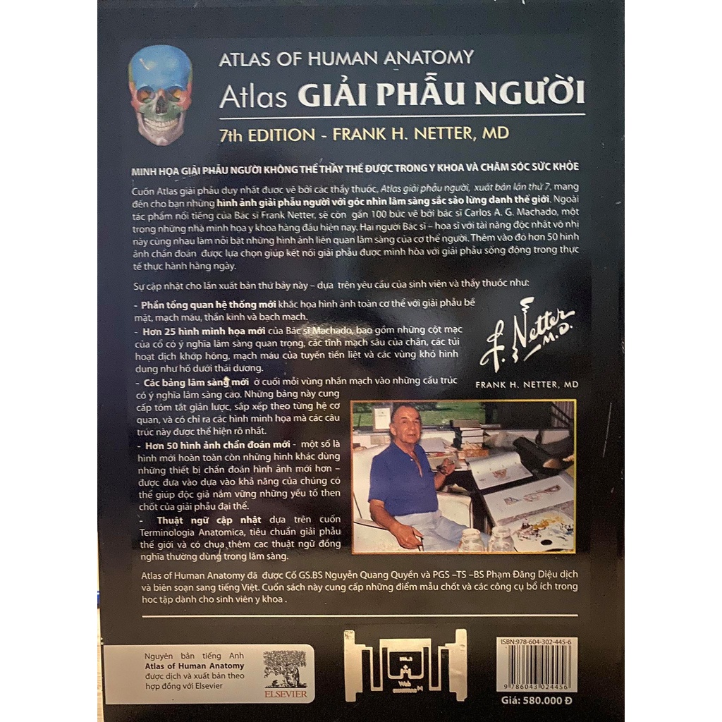 Sách - Atlas Giải phẫu người