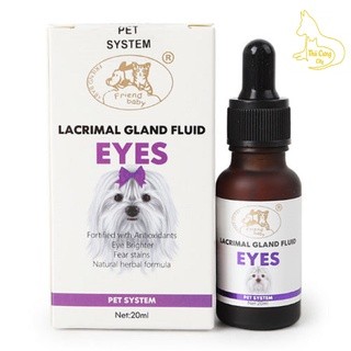 [ dinh dưỡng ] Siro Uống Chống Chảy Nước Mắt Ở Chó Mèo Lacrimal Gland Fluid Eyes