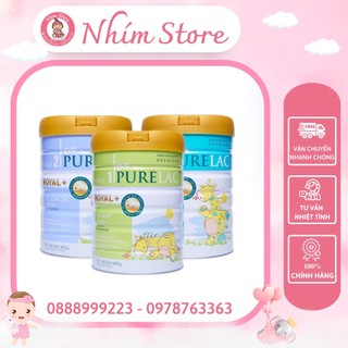 Sữa bột purelac số 1 ,2 ,3 lon 800g date 2025
