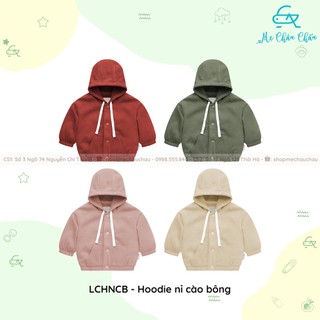 Le coon áo hoodie nỉ cào bông lecoon