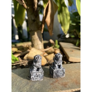 Combo Tượng Sư Tử Giả Đá 3 Size