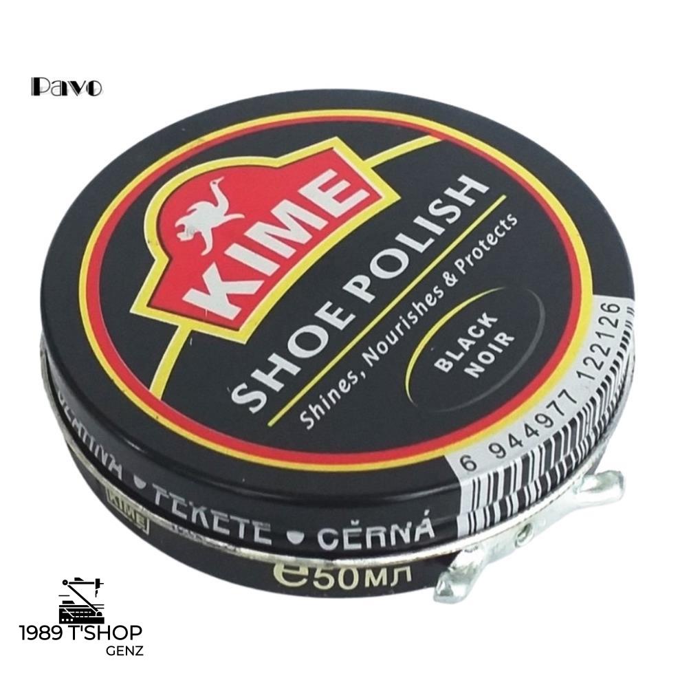 Xi đánh giày Thái KIWE KIME,xi sáp đánh dây lưng,túi,ví da chính hãng màu đen, nâu