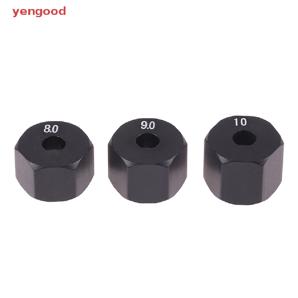 Set 4 Trục Bánh Xe 12mm Chuyên Dụng Cho Xe Hơi Điều Khiển Từ Xa HSP 1 / 10 8 9 10mm