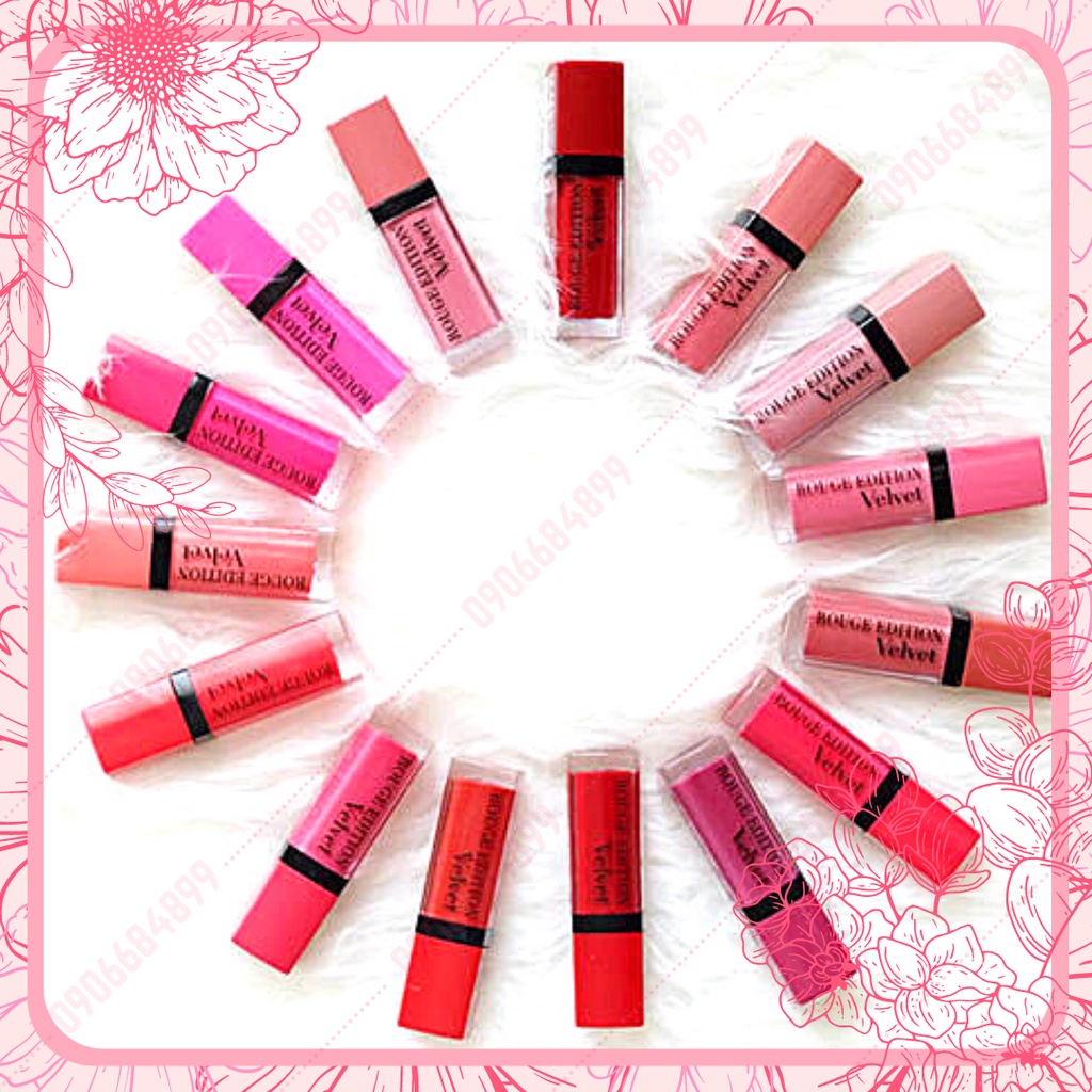 Son kem Nga 💎 BOURJOIS 💎 Rouge Edition Velvet