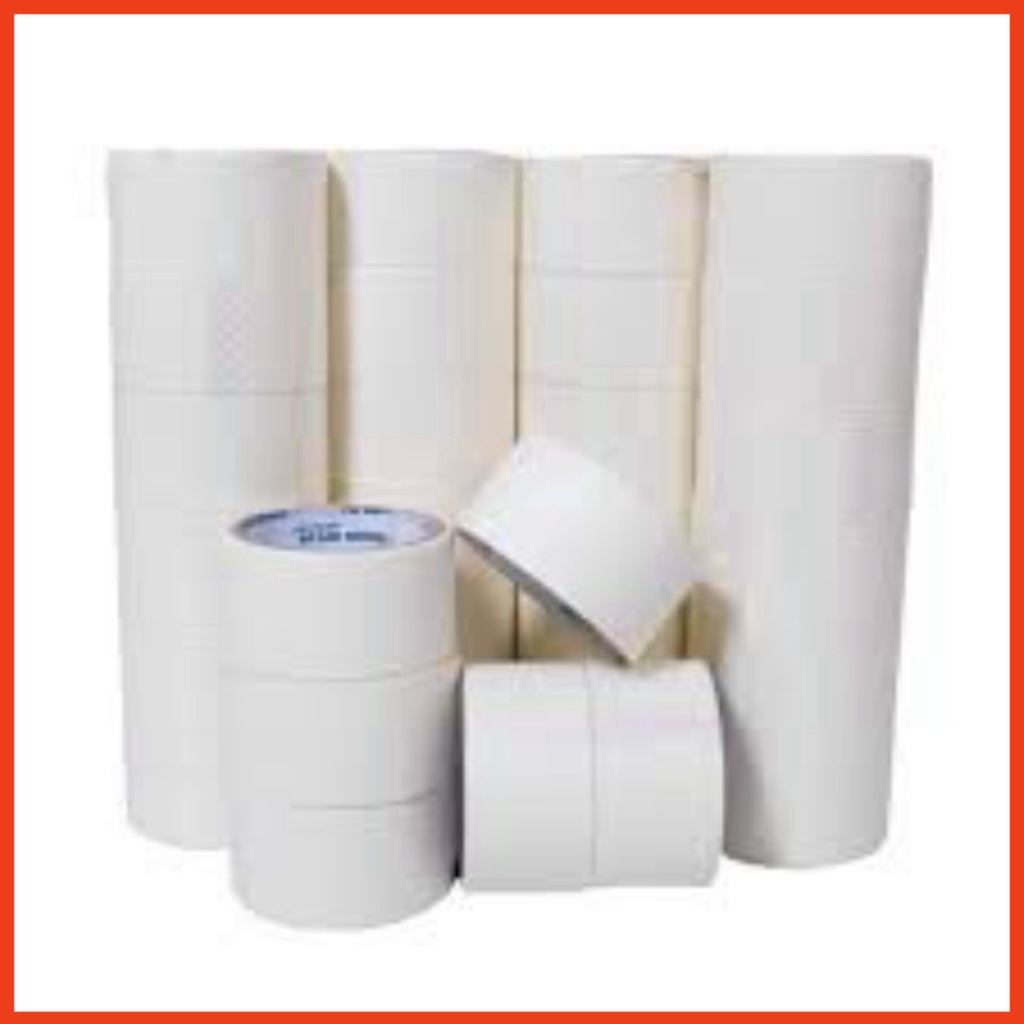 Combo 1 cây 6 cuộn băng dính giấy 5 phân