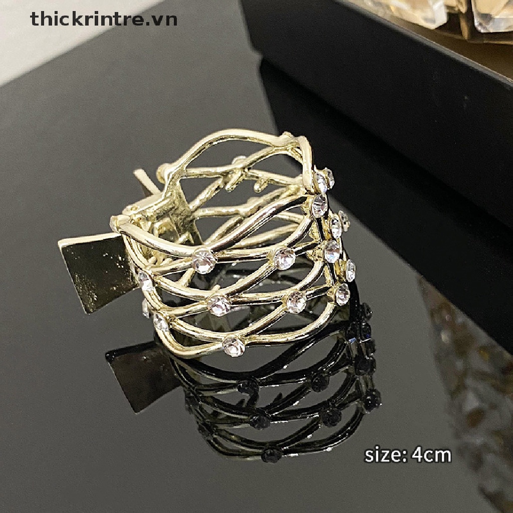 Kẹp Tóc Đuôi Ngựa Đính Ngọc Trai Thời Trang Cho Nữ