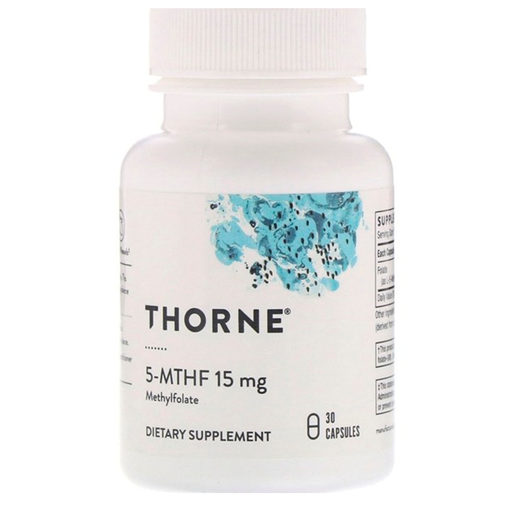 Thorne Research 5-MTHF 15mg 30 viên