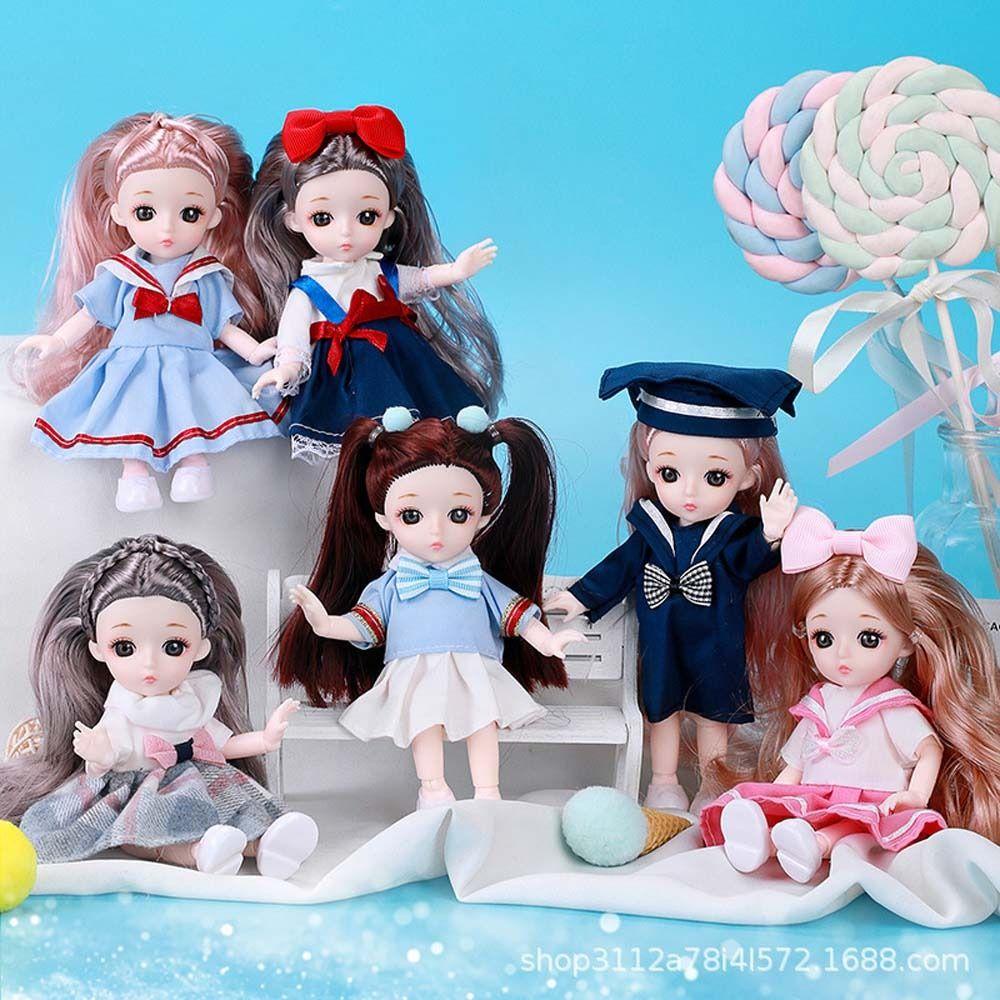 DARNELL Búp Bê BJD 1 / 12 BJD OB11 Có Khớp Chuyển Động Thời Trang