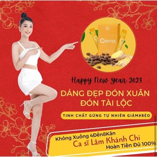Combo 2 hộp cà phê gừng giảm cân - tặng ủ / đai nịt bụng