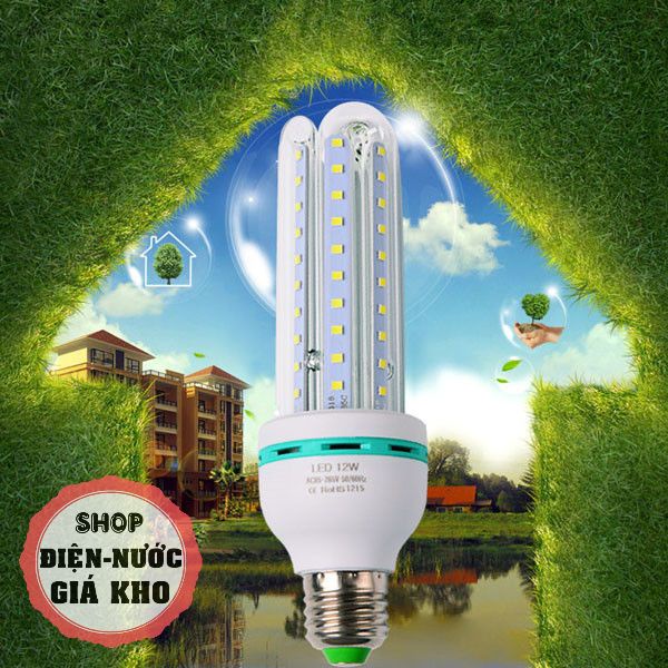 BÓNG ĐÈN LED 5W, 9W, 12W, 16W, 20W, 24W, 30W, 36W CHỮ U- NGUỒN 220V SIÊU SÁNG TIẾT KIỆM ĐIỆN giá cực rẻ | BigBuy360 - bigbuy360.vn