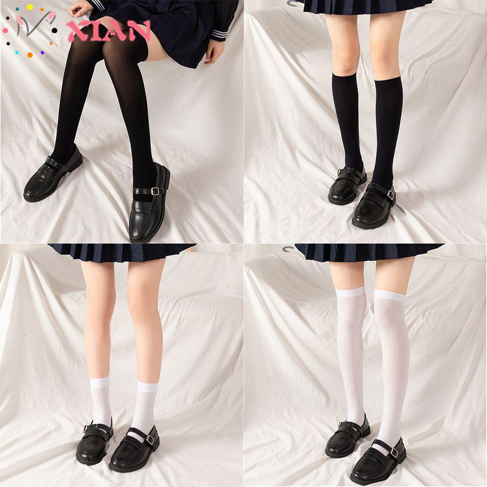 Xiantin Vớ Dài Thoáng Khí Co Giãn Phong Cách Lolita Dành Cho Nữ