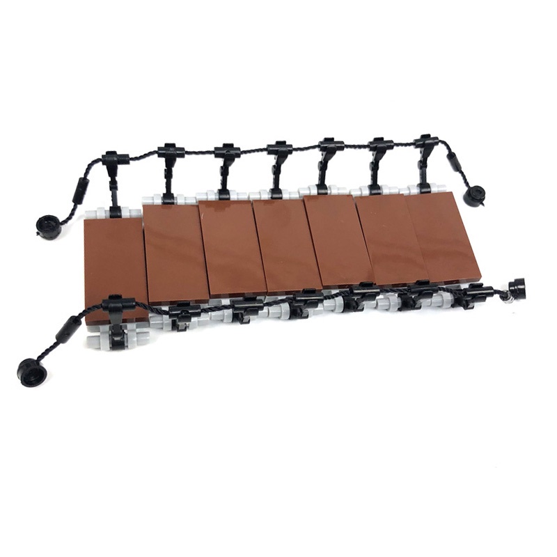 Bộ Đồ Chơi Xây Dựng Cây Cầu Đơn 2 Màu Sắc DIY Dành Cho Trẻ Em