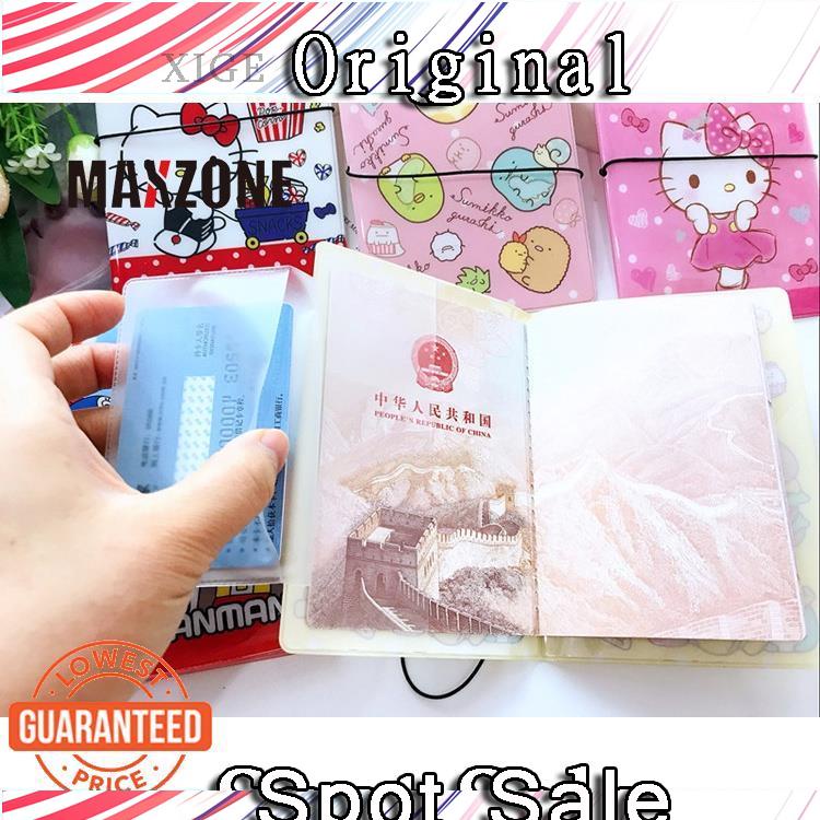 Vỏ Bọc Hộ Chiếu Du Lịch Họa Tiết Kuromi Cinnamoroll Melody Đáng Yêu