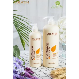 CẶP GỘI XẢ COLLATIN PHỤC HỒI 1000ML - COLATIN
