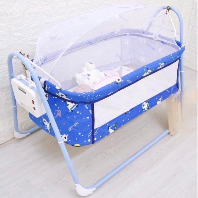 Bộ đổi nguồn , hộp máy đưa nôi điện tự động Autoru mẫu mới 2023, chính hãng, bảo hành 12 tháng