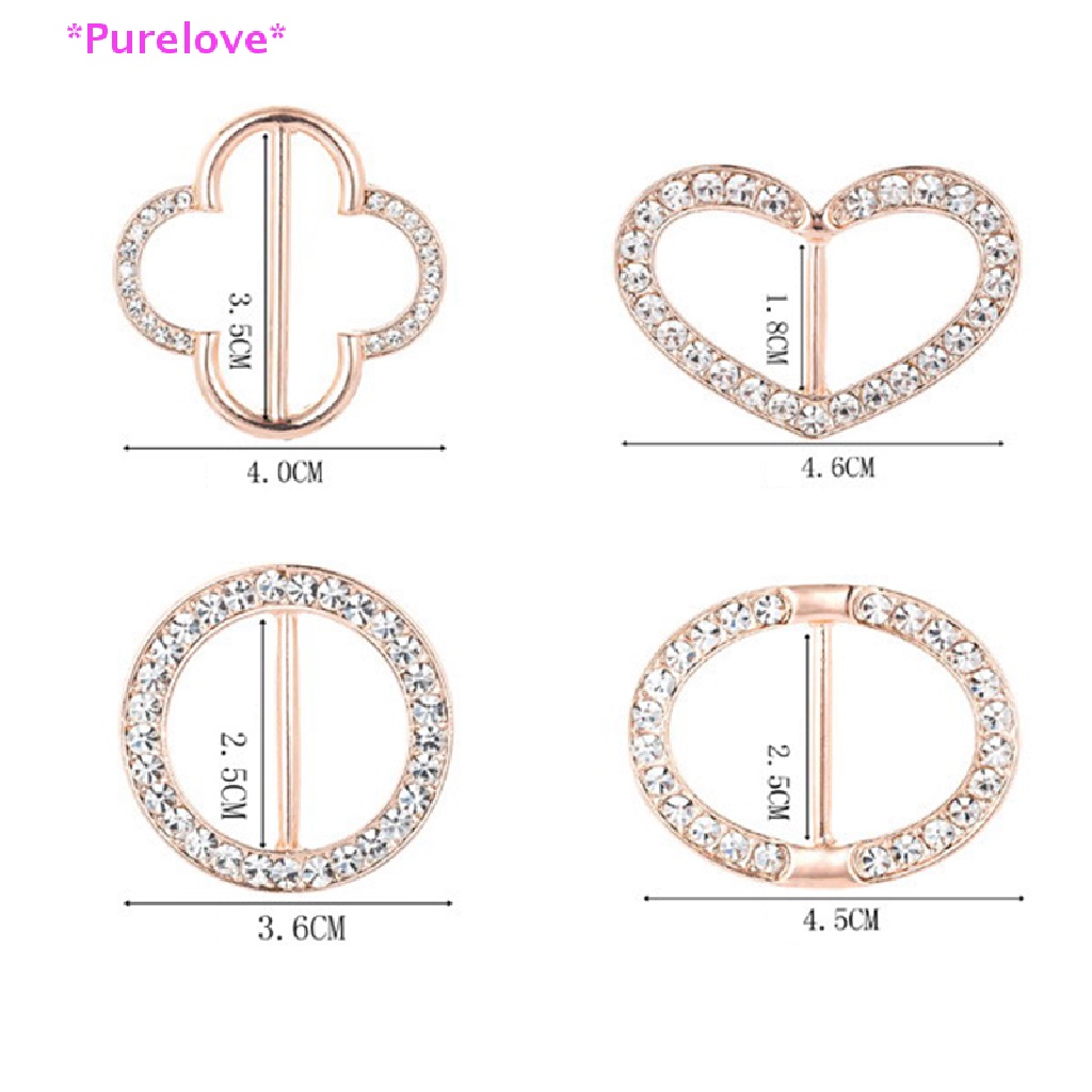 Purelove > Kẹp Khăn Quàng Cổ Đính Đá Thời Trang Thanh Lịch Cho Áo Sơ Mi Voan Và Khăn Quàng Cổ Mới