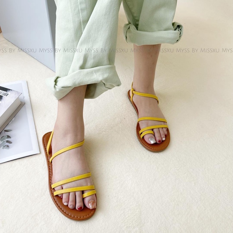 Giày sandal bệt xỏ ngón quai cài sau thời trang MYSS - SD173