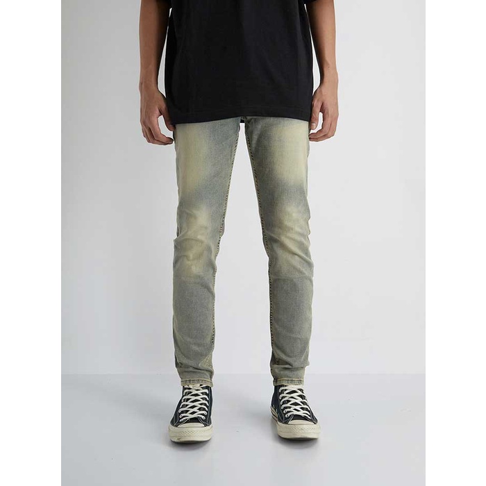 Quần Jeans The Denimaniac dáng ôm sát màu Dirty Blue - 819 Skinny Fit