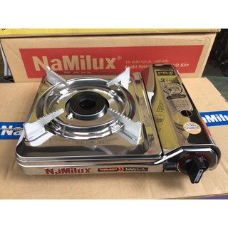 Bếp gas du lịch mini namilux dl-2021as - toàn thân inox